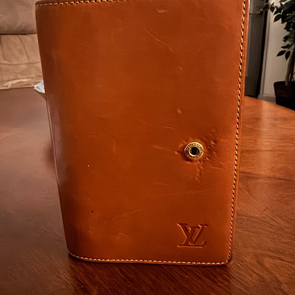 Louis Vuitton Leather Agenda